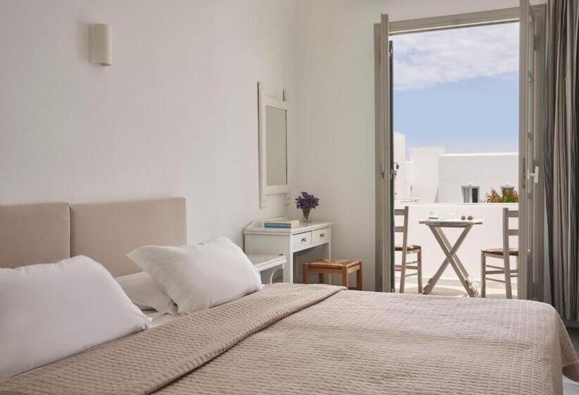 اتاق سوپریور با چشم‌انداز دریا, Polos Hotel Paros