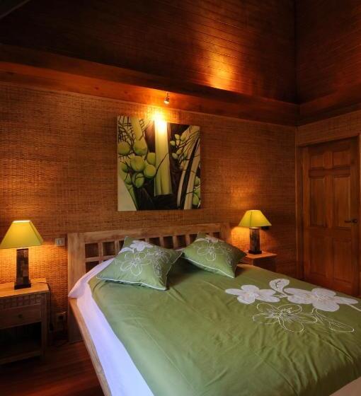 اتاق استاندارد با چشم‌انداز باغ, Green Lodge Moorea