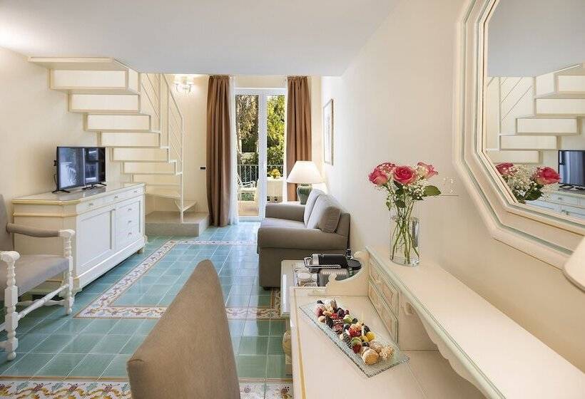 اتاق لوکس با چشم‌انداز باغ, Excelsior Belvedere Hotel & Spa