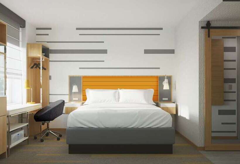 اتاق استاندارد با تخت بزرگ, Hampton Inn Oakland Downtown City Center