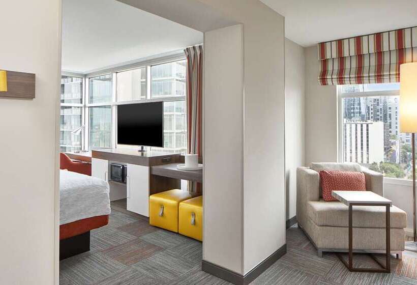 اتاق استاندارد با تخت بزرگ, Hampton Inn Oakland Downtown City Center