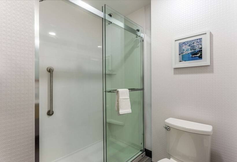 اتاق استاندارد با 2 تخت دوبل, Hampton Inn Oakland Downtown City Center