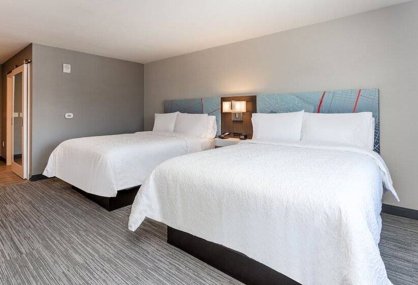 اتاق استاندارد با 2 تخت دوبل, Hampton Inn Oakland Downtown City Center