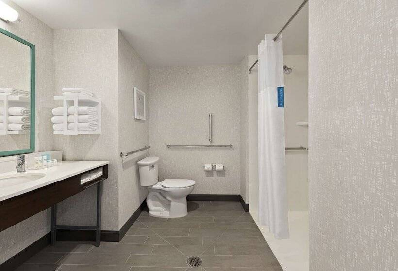 اتاق استاندارد با تخت بزرگ برای معلولان, Hampton Inn West Valley Salt Lake City