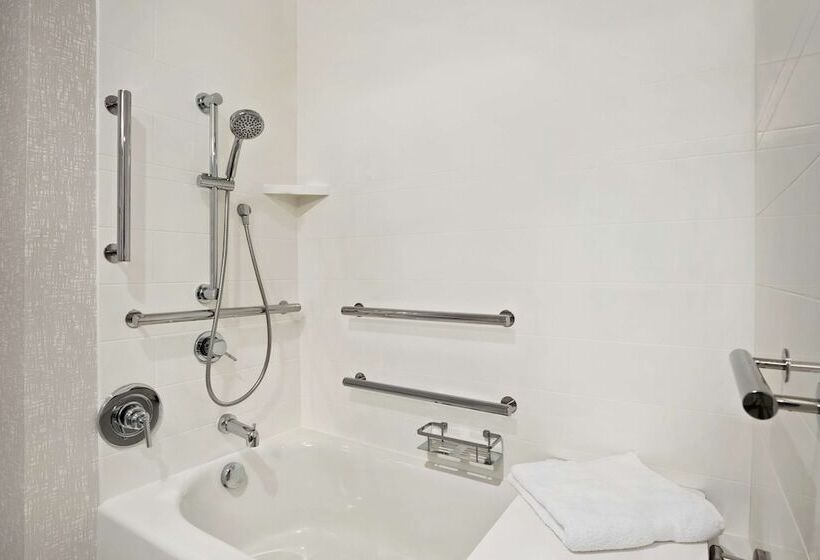 اتاق استاندارد با تخت بزرگ برای معلولان, Hampton Inn West Valley Salt Lake City