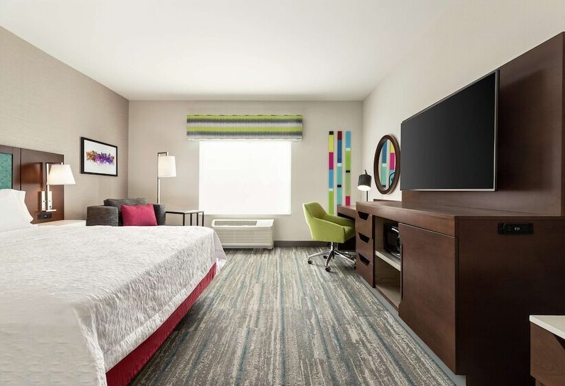 اتاق استاندارد با تخت بزرگ برای معلولان, Hampton Inn West Valley Salt Lake City