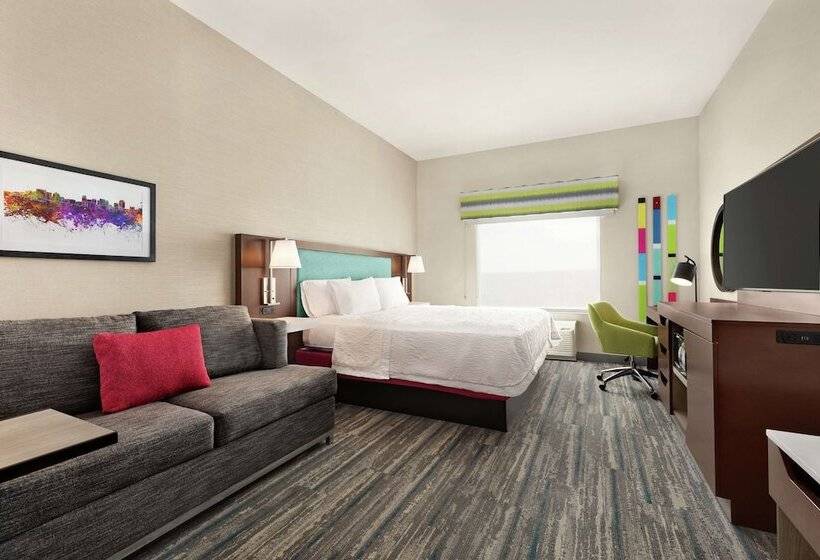 اتاق استاندارد با تخت بزرگ برای معلولان, Hampton Inn West Valley Salt Lake City