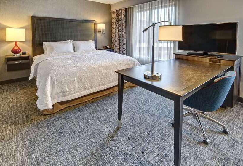اتاق استاندارد با تخت بزرگ برای معلولان, Hampton Inn West Valley Salt Lake City