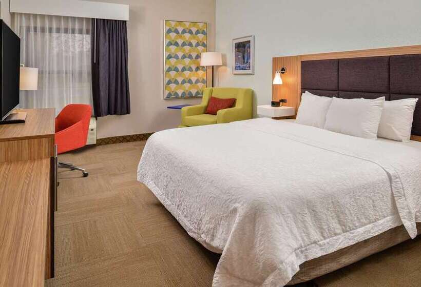 اتاق استاندارد با تخت بزرگ برای معلولان, Hampton Inn West Valley Salt Lake City