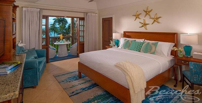 اتاق استاندارد با تخت بزرگ, Beaches Negril Resort   All Inclusive