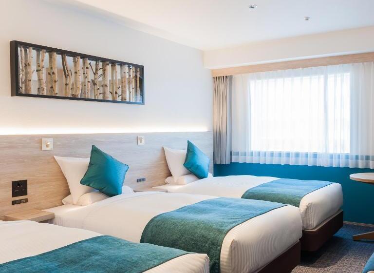 اتاق راحتی سه تخته, Art Hotel Asahikawa