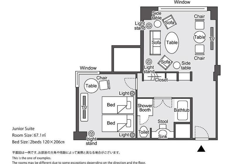 Suite Junior, Hankyu International