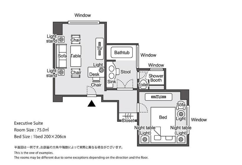 جناح إدارى, Hankyu International