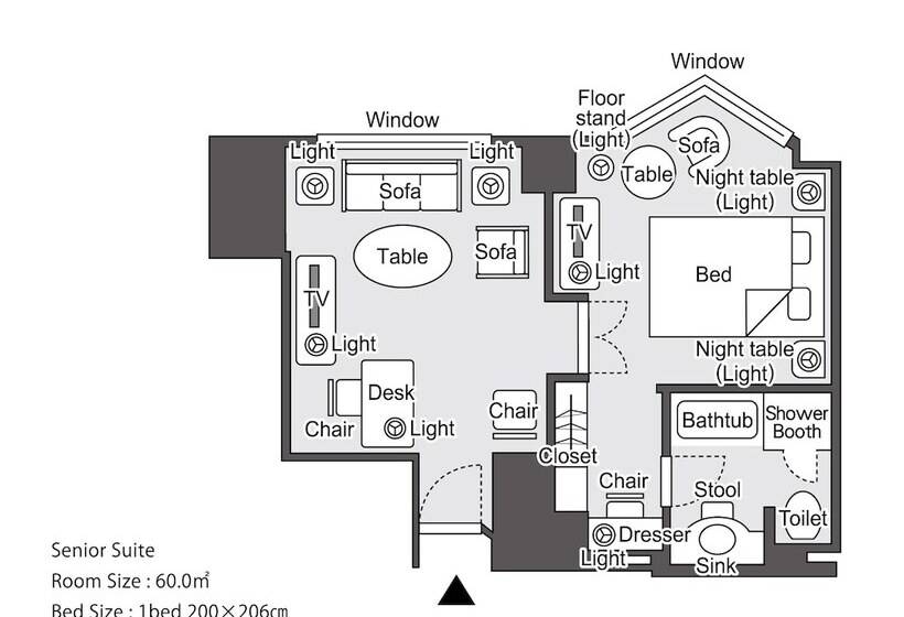 Senior Suite, Hankyu International