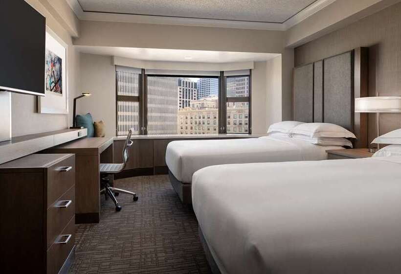 اتاق استاندارد با 2 تخت دوبل, Hilton Mexico City Airport
