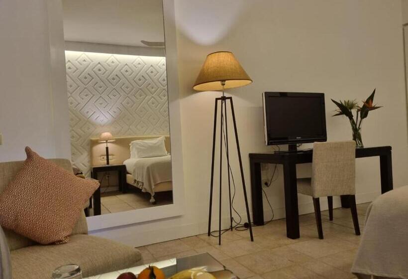 带泳池观景的豪华房, Marina Smir Hotel & Spa