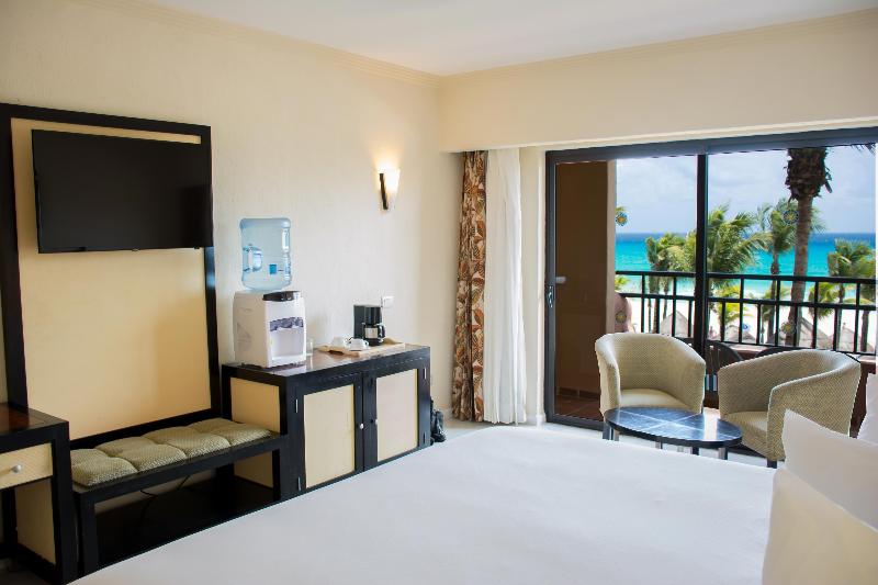 اتاق استاندارد با چشم‌انداز دریا, Sandos Playacar  All Inclusive