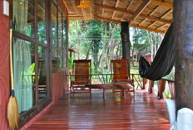 ویلای 1 خوابه با چشم‌انداز باغ, Bamboo Bungalows
