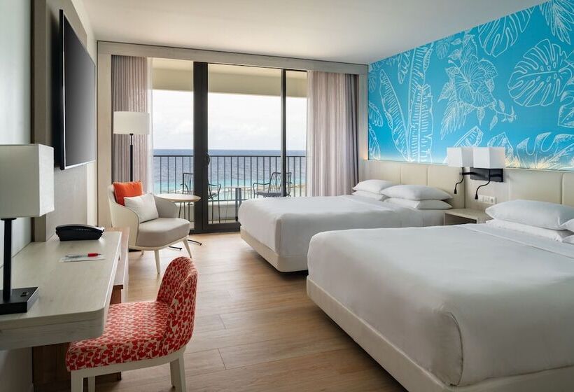 اتاق استاندارد با 2 تخت دوبل, Curaçao Marriott Beach Resort