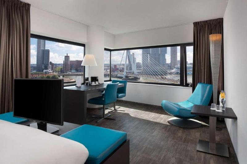 اتاق استاندارد با چشم‌انداز شهر, Doubletree By Hilton Rotterdam Centre