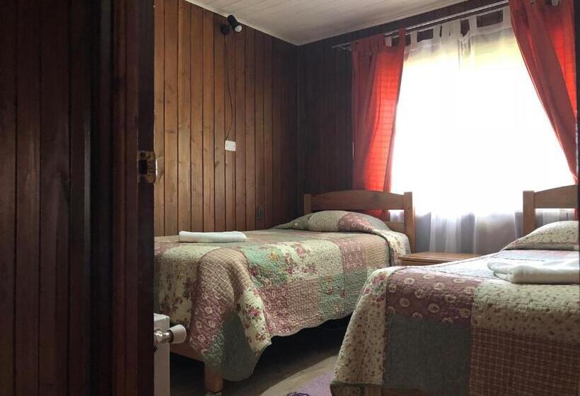 اتاق استاندارد با سرویس بهداشتی مشترک, Hostal El Nogal Pucón