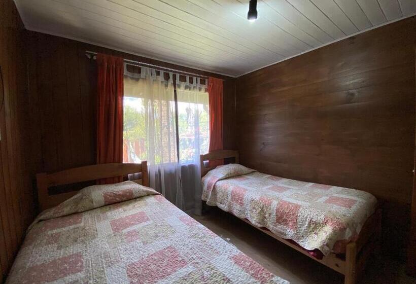 اتاق استاندارد با سرویس بهداشتی مشترک, Hostal El Nogal Pucón