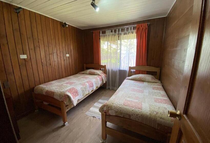 اتاق استاندارد با سرویس بهداشتی مشترک, Hostal El Nogal Pucón