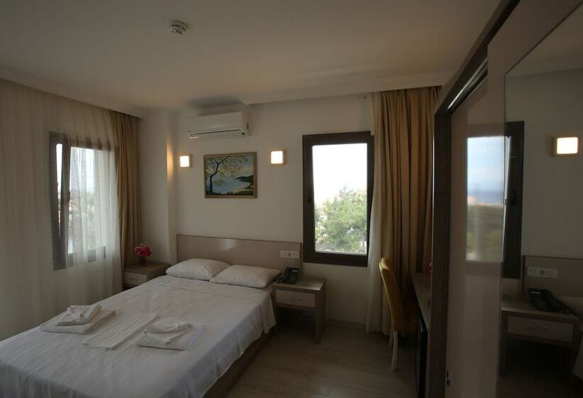 اتاق استاندارد با چشم‌انداز دریا, Aria Doria Otel