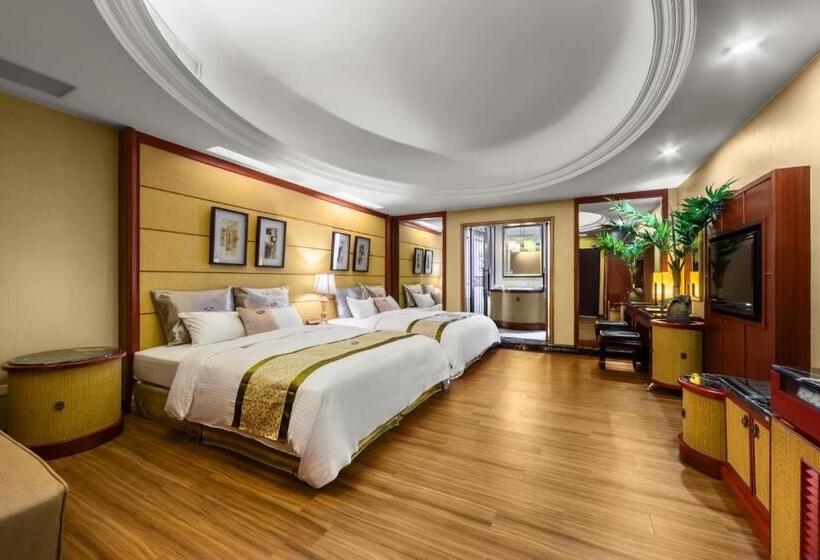 اتاق استاندارد چهار تخته, Chuang Tang Spring Spa Hotel   Deyang