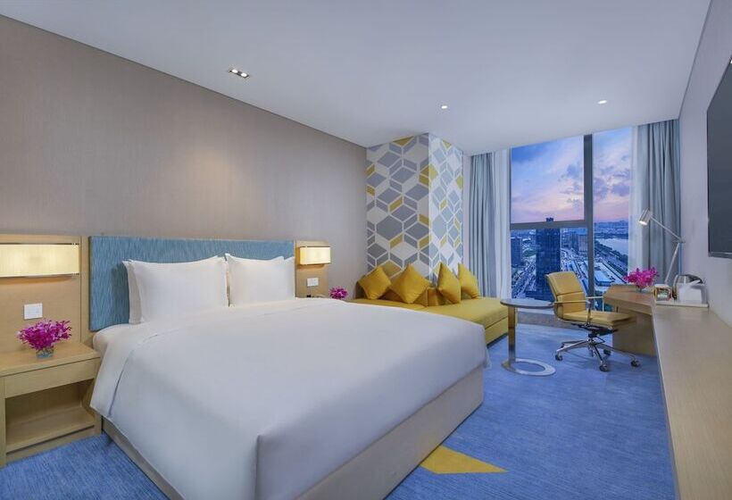 اتاق استاندارد با تخت دوبل, Holiday Inn Express Zhengzhou Longzi Lake, An Ihg