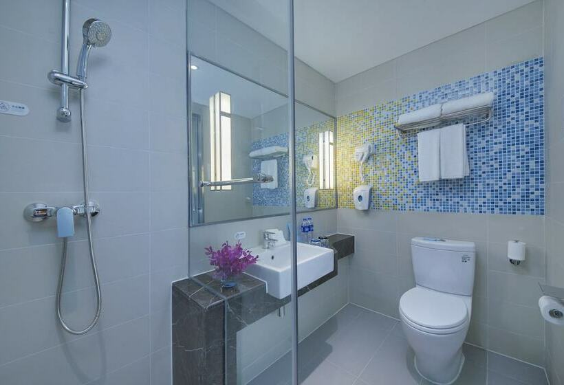 اتاق استاندارد با تخت دوبل, Holiday Inn Express Zhengzhou Longzi Lake, An Ihg