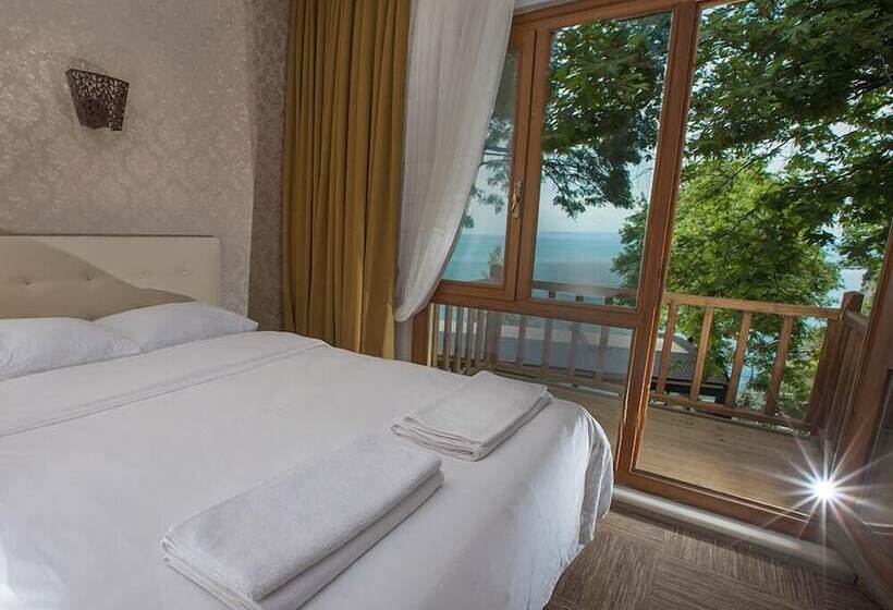 اتاق استاندارد با چشم‌انداز دریا, Hamsi Butik Otel