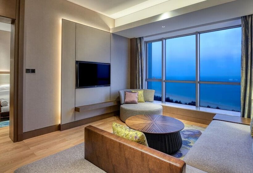 اتاق استاندارد با 2 تخت دوبل, Crowne Plaza Beihai Silver Beach