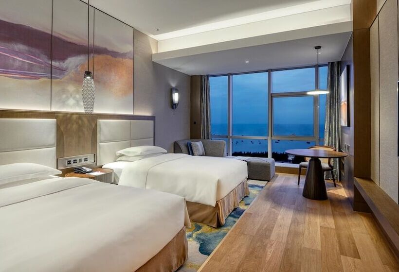 اتاق استاندارد با 2 تخت دوبل, Crowne Plaza Beihai Silver Beach