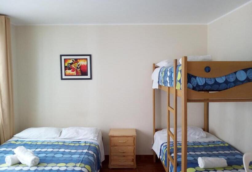 اتاق استاندارد چهار تخته, Paracas Backpackers House