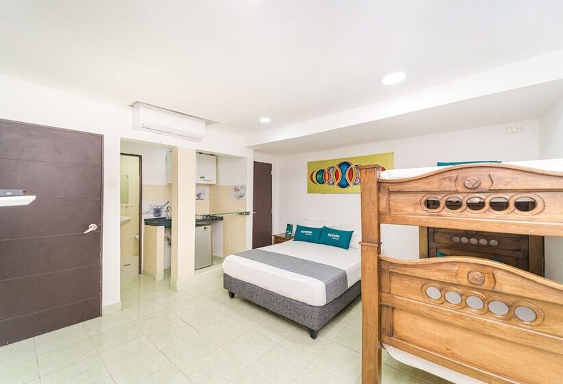 اتاق استاندارد چهار تخته, Ayenda Casa Paraiso 1327