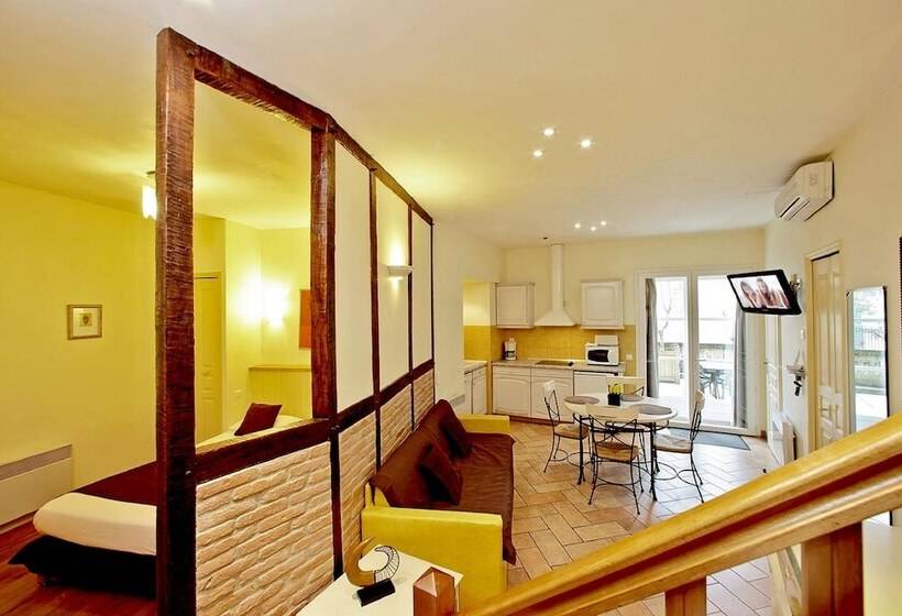 آپارتمان 1 خوابه با تراس, La Villa Des Consuls   Gîte De Tourisme De Charme