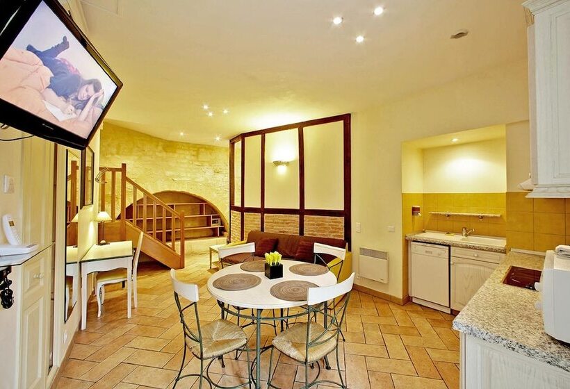 آپارتمان 1 خوابه با تراس, La Villa Des Consuls   Gîte De Tourisme De Charme