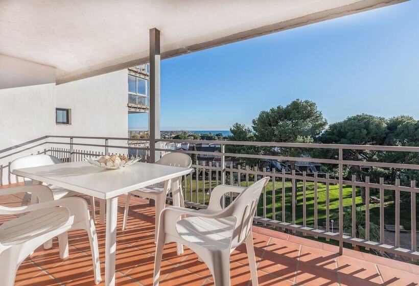 آپارتمان ممتاز دوخوابه رو به دریا, Agaró Cambrils Apartments