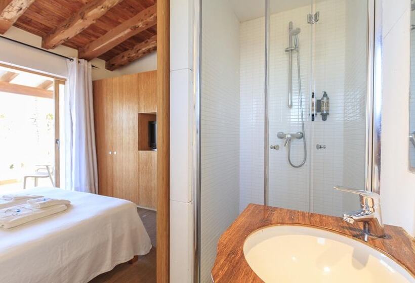اتاق اساندارد با چشم‌انداز جانبی به دریا, Es Pas Formentera Agroturismo