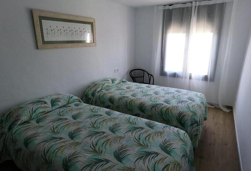 1침실 펜트하우스 아파트, Hostal Sa Malica