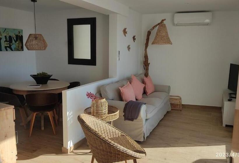 1침실 펜트하우스 아파트, Hostal Sa Malica