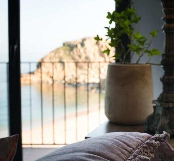 디럭스 룸 바다 전망, Hostal Sa Malica