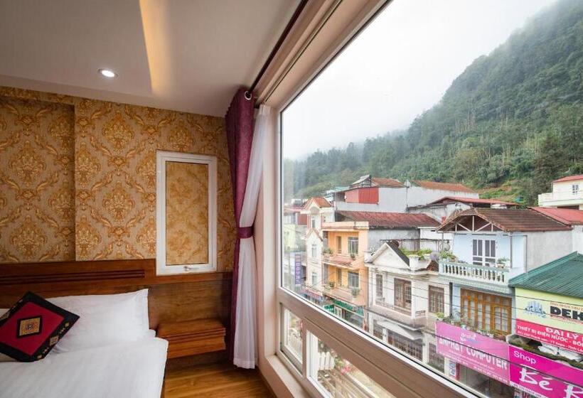 اتاق لوکس با چشم‌انداز شهر, Sapa Luxury