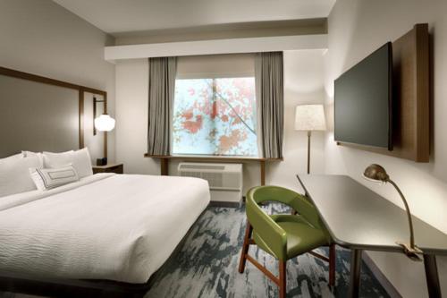 اتاق استاندارد با تخت بزرگ, Fairfield Inn & Suites By Marriott Fort Smith