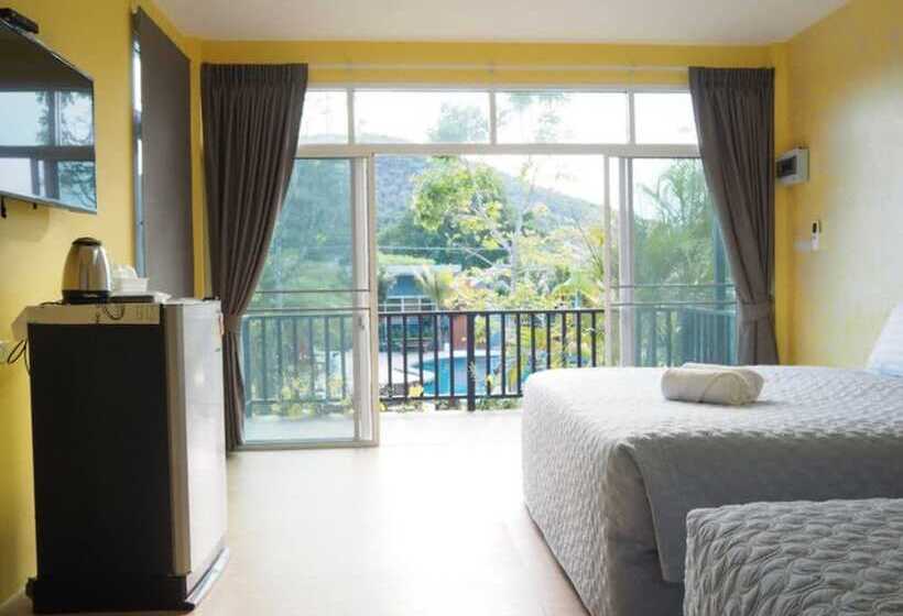 اتاق استاندارد با چشم‌انداز باغ, Mountain View Resort