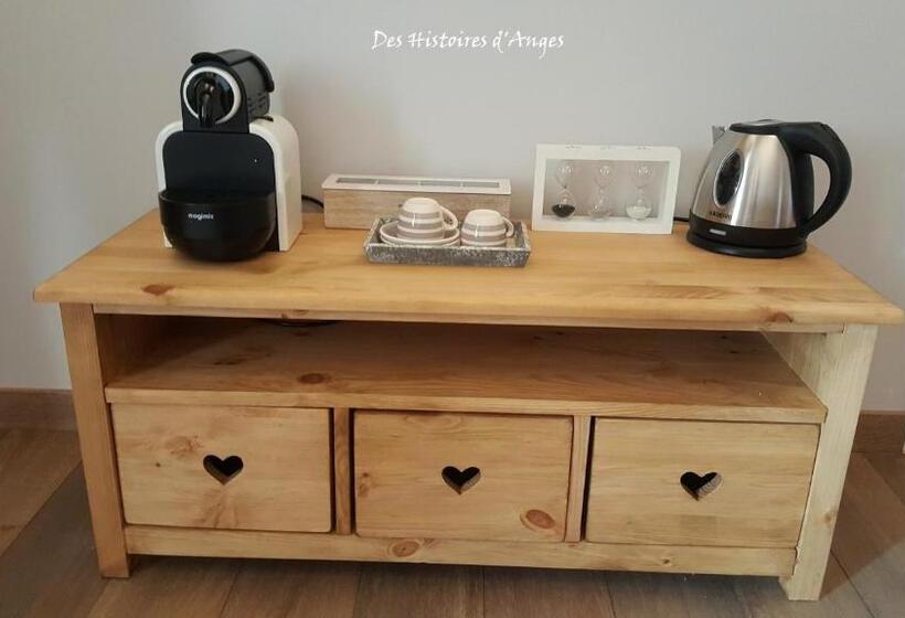 اتاق استاندارد سه نفره, B&b Des Histoires D Anges   Côté Jardin   Accueil Vélo