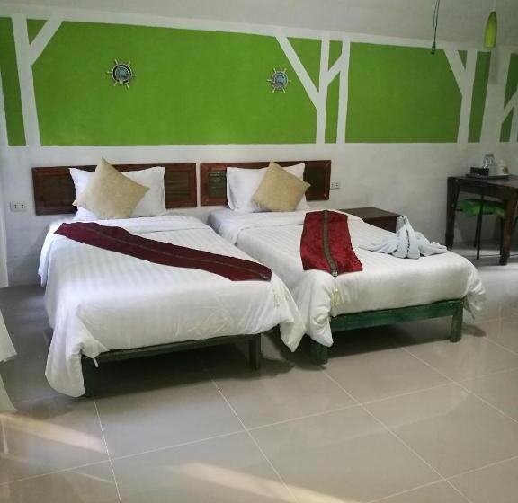 اتاق لوکس با چشم‌انداز باغ, River Marina Resort