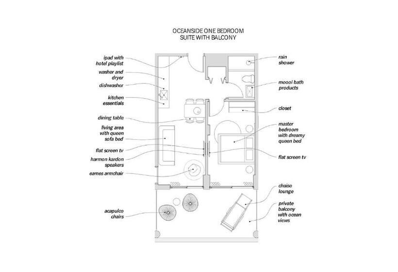 سوئیت با چشم‌انداز, 6080 Design Hotel By Eskape Collection