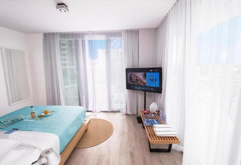 استودیو استاندارد با بالکن, 6080 Design Hotel By Eskape Collection